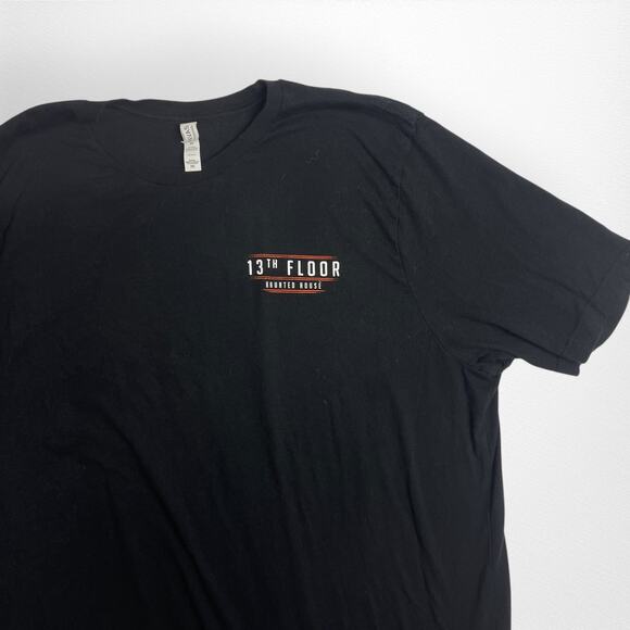 13th Floor Haunted House Graphic T-Shirt Unisex 3XL - Picture 3 of 5